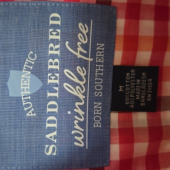 Saddlebred plaid short sleeve shirt - Picture 5 of 9